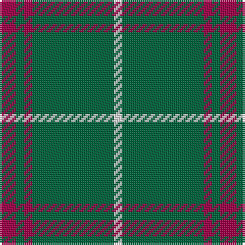 R/8 G4 R4 G40 LN/4 tartan Tartan detail