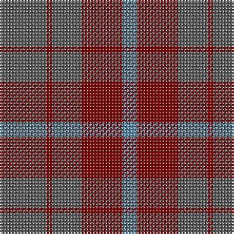 B/10 DR28 N20 DR4 N/32 tartan Tartan detail