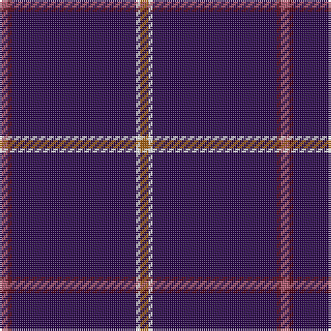 LT/4 DR2 DB60 W2 T/4 tartan Tartan detail