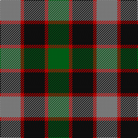 N/36 R6 K36 R6 G/36 tartan Tartan detail