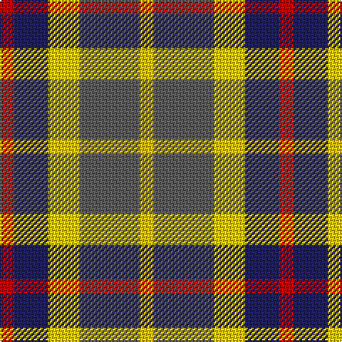 R/10 DB24 Y22 N42 Ya/10 tartan Tartan detail