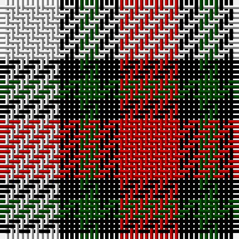 N/12 K4 G4 K4 R/12 tartan Tartan detail
