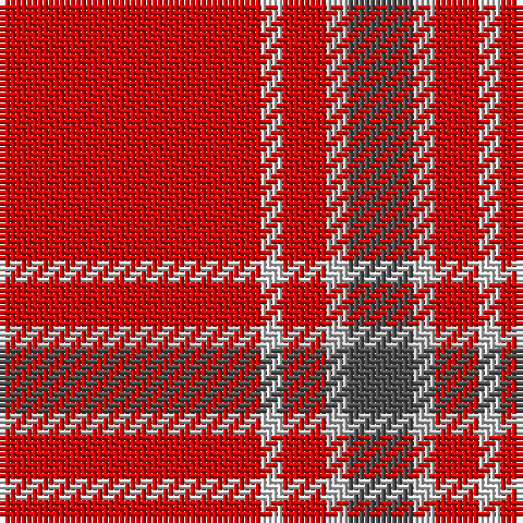 R/48 LN4 R8 Na4 N/12 tartan Tartan detail