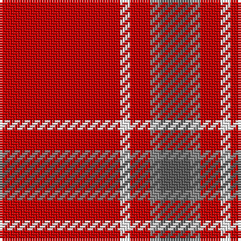 R/48 W4 R8 Na4 N/12 tartan Tartan detail