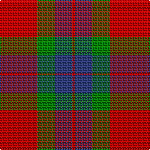 R/4 B28 G28 R56 R/4 tartan Tartan detail