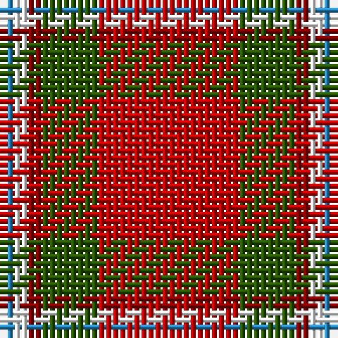 B/2 W2 DR2 G8 R/20 tartan Tartan detail