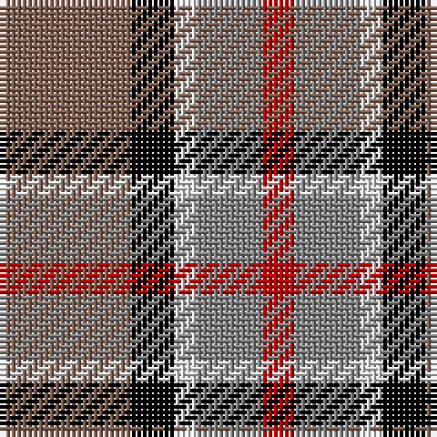 LT/24 K8 LN4 N12 R/6 tartan Tartan detail