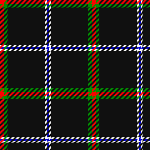 B/6 W6 K120 G12 R/12 tartan Tartan detail