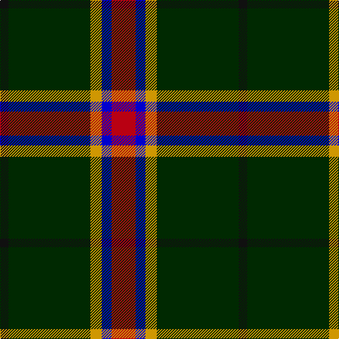 K/12 DG116 DY16 B14 R/34 tartan Tartan detail