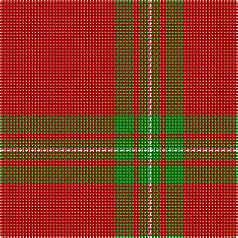 R/78 G12 R4 G6 LN/2 tartan Tartan detail