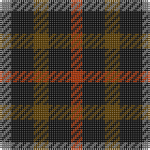 N/6 K12 T8 K12 R/6 tartan Tartan detail