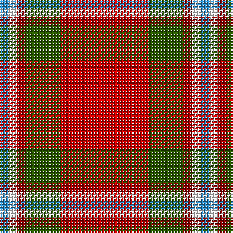 B/6 W6 DR6 G24 R/60 tartan Tartan detail