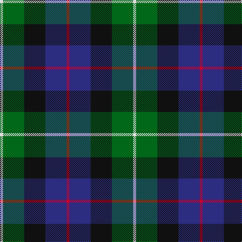 LN/6 G42 K42 DB42 R/6 tartan Tartan detail