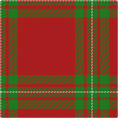 LN/2 G6 R4 G12 R/78 tartan Tartan detail