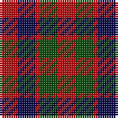 R/8 DB8 R2 G8 R/8 tartan Tartan detail