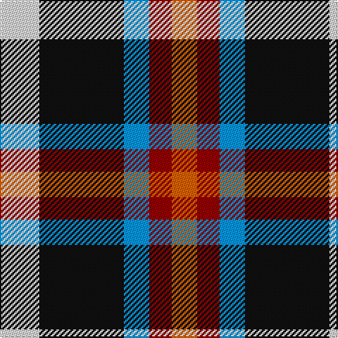 LN/28 K60 B18 DR16 O/18 tartan Tartan detail