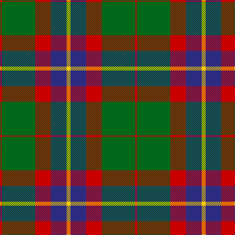 R/4 G68 R32 DB32 Y/8 tartan Tartan detail