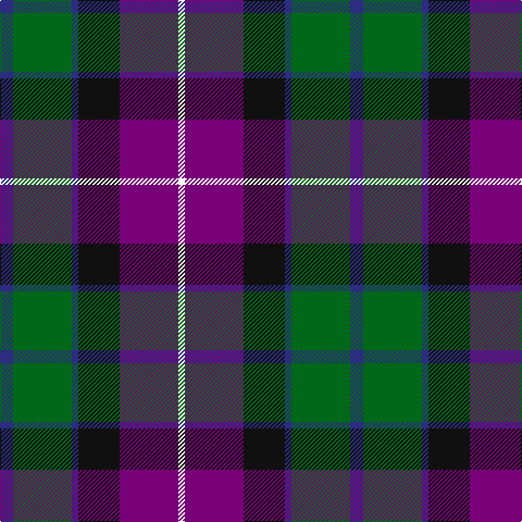 DB/12 G54 DB6 K38 P54 W/6 tartan Tartan detail