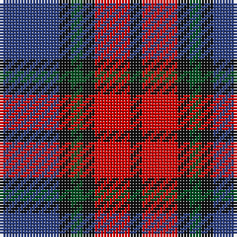 B/20 K4 G4 K4 R12 K/4 tartan Tartan detail