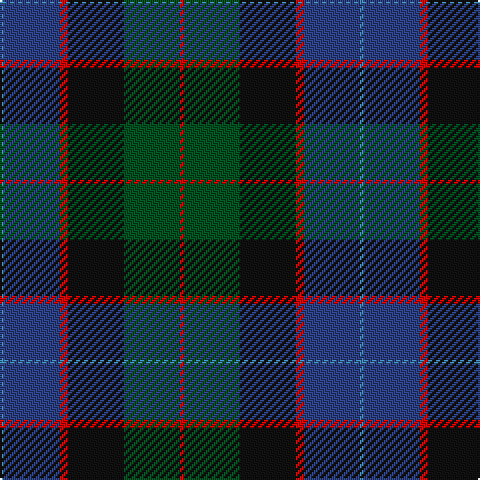 B/2 Ba28 R4 K28 G28 R/2 tartan Tartan detail