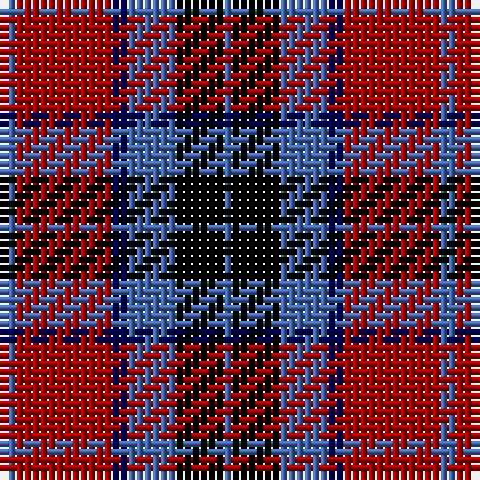 B/2 DR12 DB2 B6 K6 B/1 tartan Tartan detail
