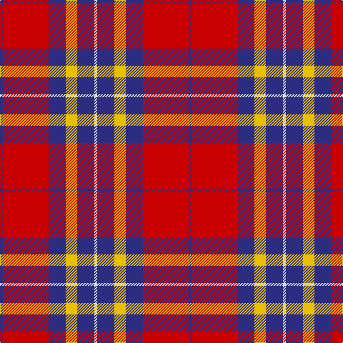 DB/4 R64 DB24 Y16 DB24 LN/4 tartan Tartan detail