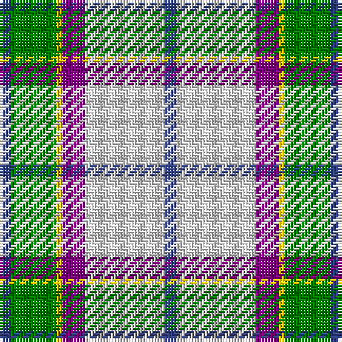 B/4 G16 Y2 P8 LN28 B/4 tartan Tartan detail