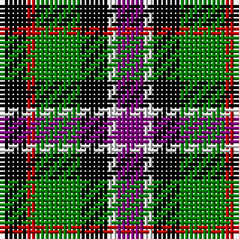 K/6 R2 G10 K6 LN2 P/6 tartan Tartan detail