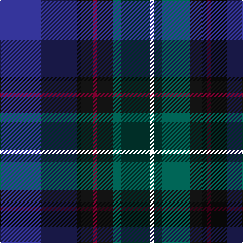 DB/76 K16 DR4 K16 G36 W/4 tartan Tartan detail
