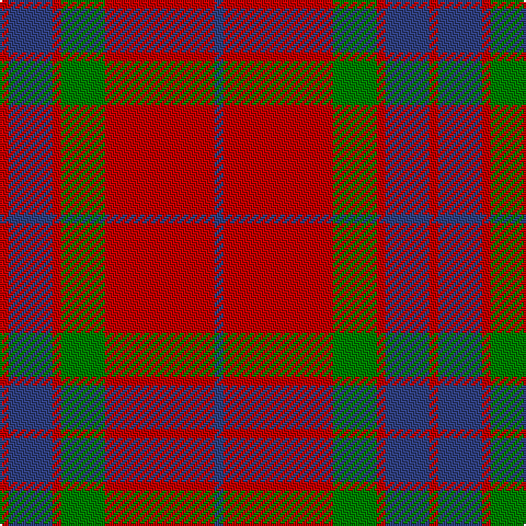 B/4 R50 G20 R4 B20 R/4 tartan Tartan detail