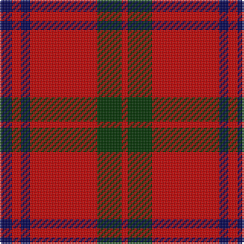 DB/8 R6 DB6 R44 DG16 R/4 tartan Tartan detail