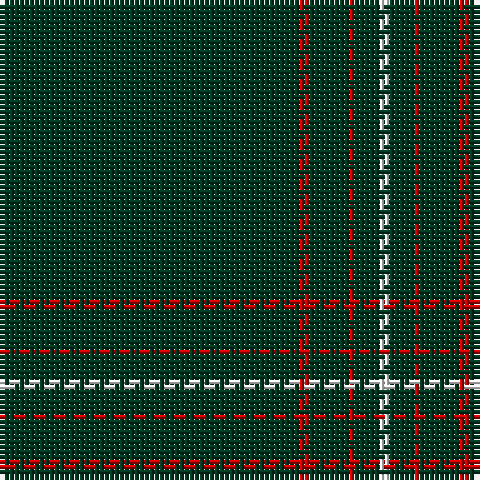 DG/60 R2 DG8 R1 DG5 W/2 tartan Tartan detail
