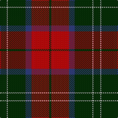 DG/14 LN2 DG36 B12 R36 DG/4 tartan Tartan detail