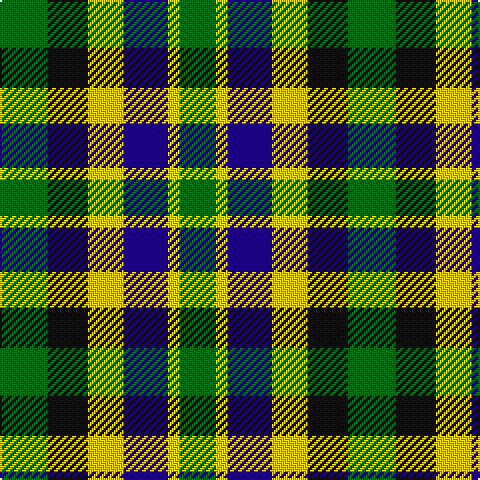 G/24 K20 Ya18 DB22 Y6 G/18 tartan Tartan detail