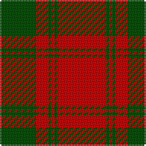 G/24 R8 G2 R2 G2 R/32 tartan Tartan detail