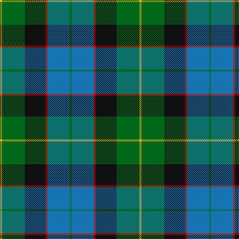 G/4 B44 R4 K42 G46 Y/4 tartan Tartan detail