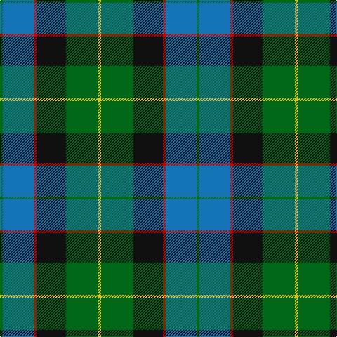 G/4 B44 R4 K42 G46 Y/4 tartan Tartan detail