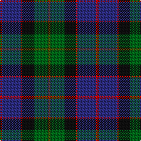 R/4 DB32 R2 K20 G24 T/4 tartan Tartan detail