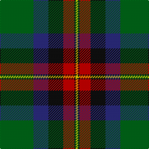 G/54 DB24 K24 R18 K2 Y/4 tartan Tartan detail