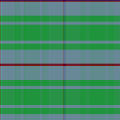 DB/2 DR4 B56 G24 B12 G/64 tartan Tartan detail