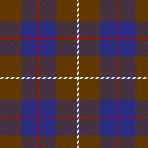 T/68 DB54 R6 DB54 T68 W/6 tartan Tartan detail