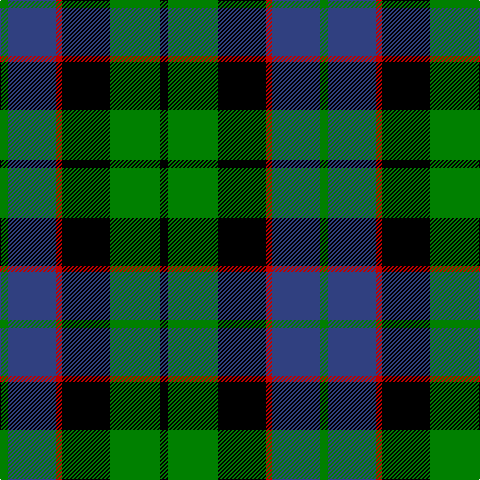 G/8 B48 R6 K48 G50 K/8 tartan Tartan detail