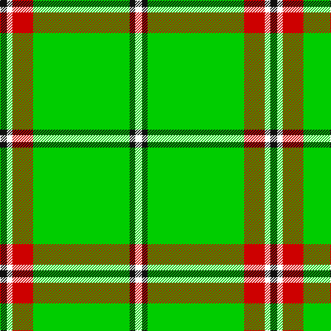 K/10 W8 R30 G140 K8 W/10 tartan Tartan detail
