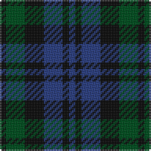K/4 G12 K12 B12 K4 B/4 tartan Tartan detail