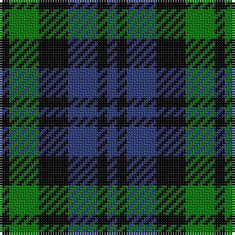 K/4 G12 K12 B12 K4 B/4 tartan Tartan detail