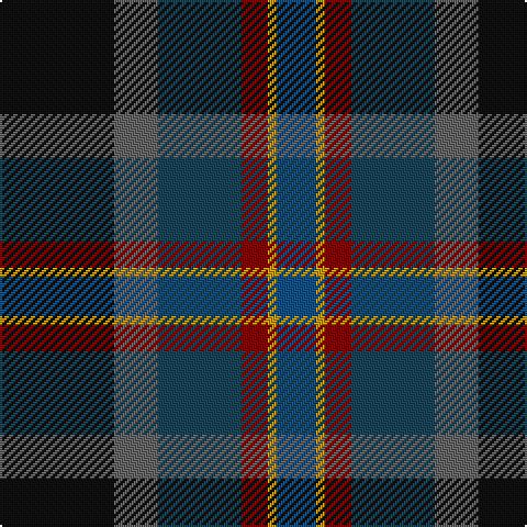 K/52 N20 DB38 DR12 DY4 B/18 tartan Tartan detail