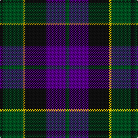 K/6 G34 Y4 K36 P34 G/6 tartan Tartan detail