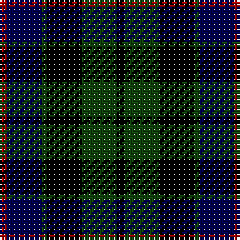 DR/3 DB14 DG2 K14 DG14 K/3 tartan Tartan detail