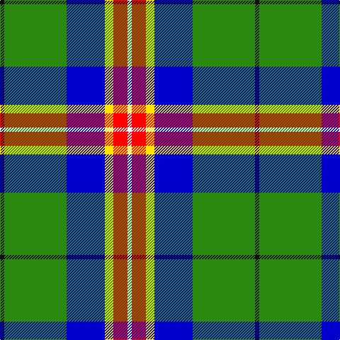 K/6 G88 B54 Y12 R20 W/6 tartan Tartan detail