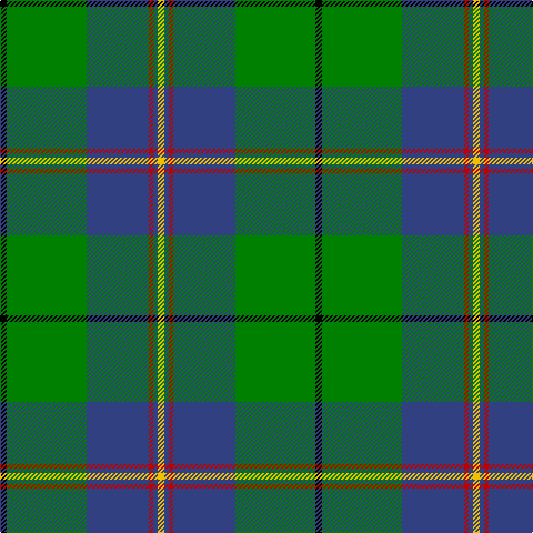 K/6 G72 B56 R4 B4 Y/6 tartan Tartan detail